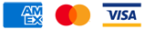 Credit Cards Accepted: AMEX MasterCard & Visa